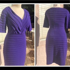 Size 8 London Times Purple Dress